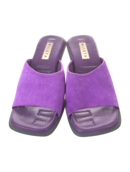 Miista Suede Slides