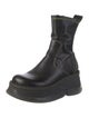 Miista Leather Sock Boots