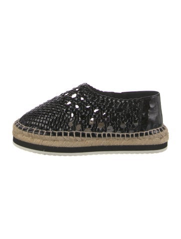 Miista Flats Patent Leather Espadrilles IT 36 | 6