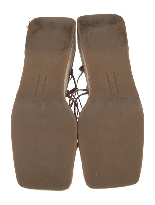 Miista Jute Gladiator Sandals