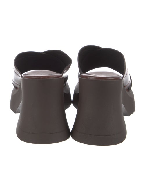 Miista Leather Slides