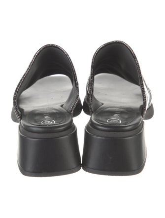 Miista Leather Slides
