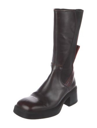 Miista Leather Riding Boots