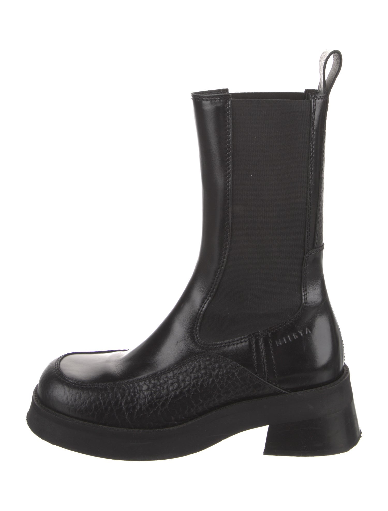 Miista Leather Chelsea Boots