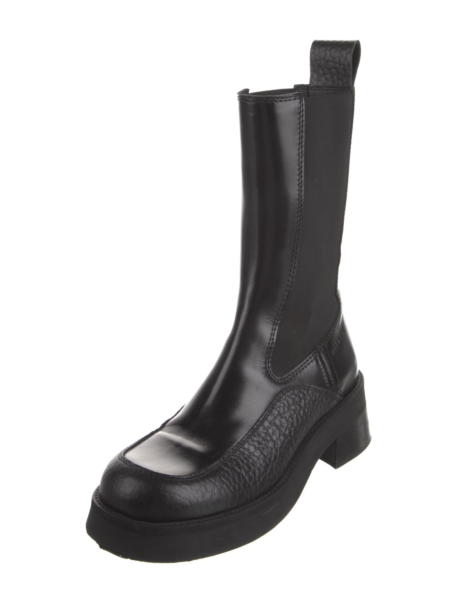 Miista Leather Chelsea Boots