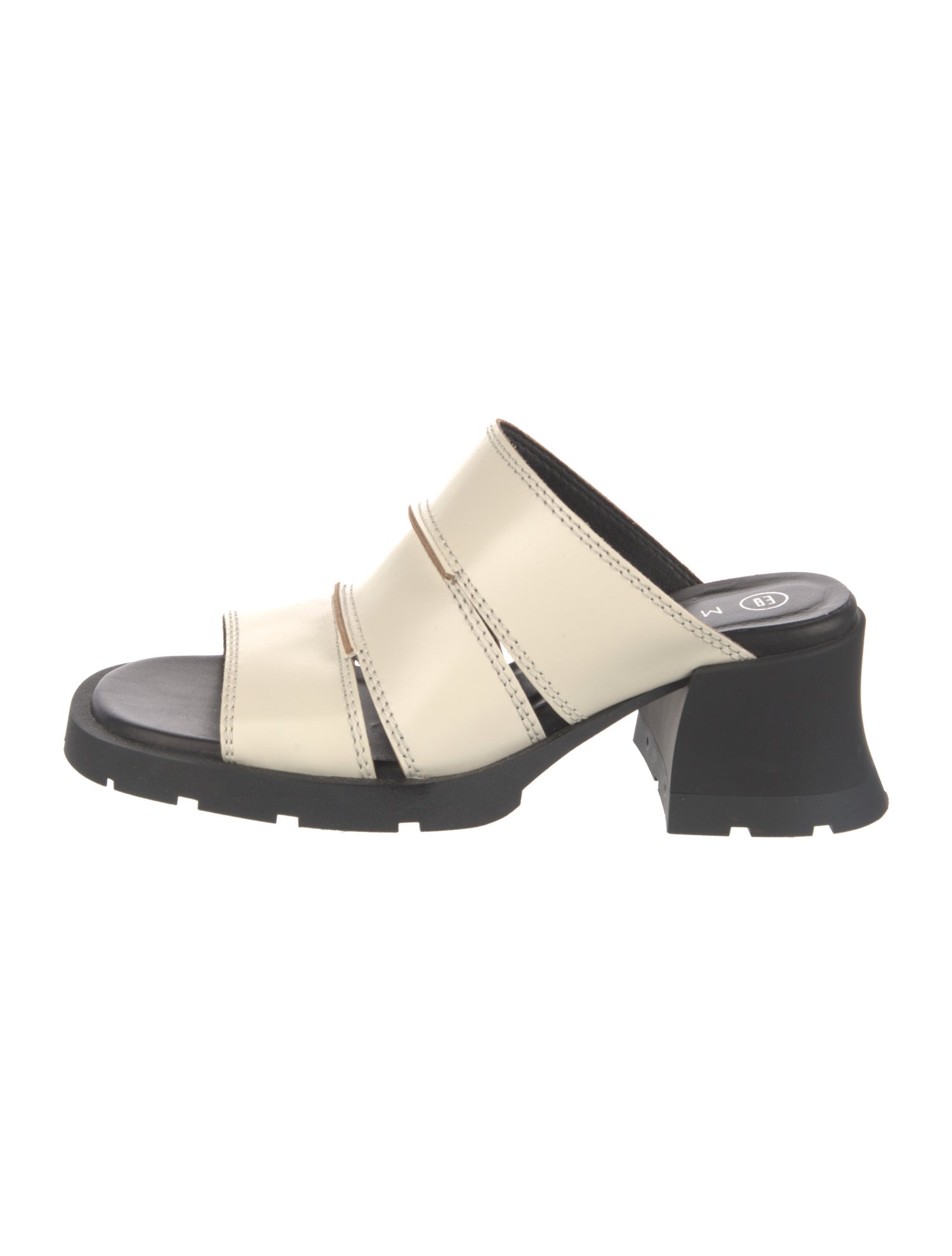 Miista Leather Slides
