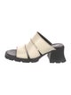 Miista Leather Slides