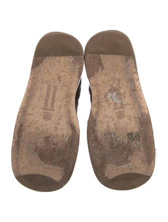 Miista Leather Sock Boots