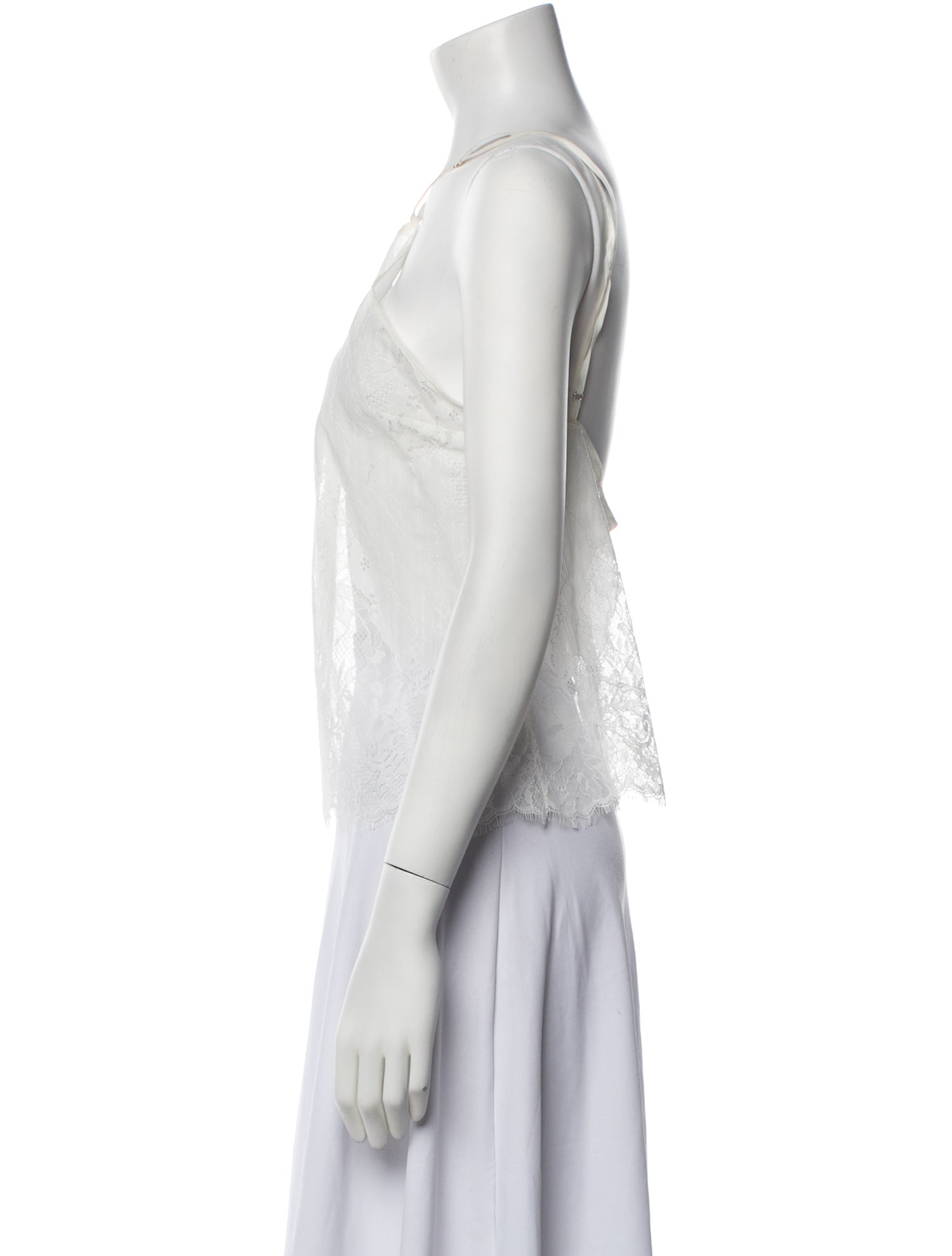 Miista Halterneck Sleeveless Crop Top