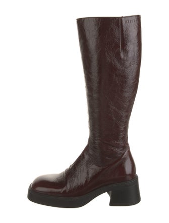 Miista Patent Leather Riding Boots