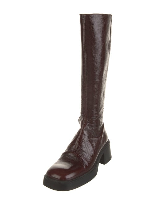 Miista Patent Leather Riding Boots