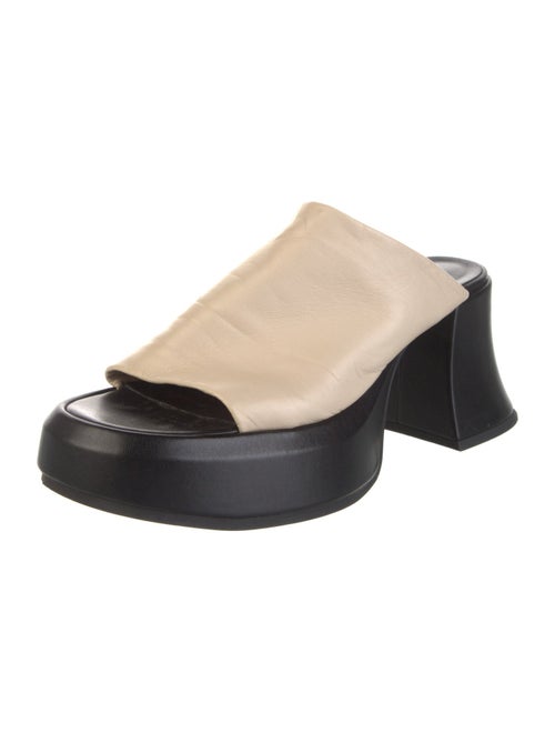 Miista Leather Slides