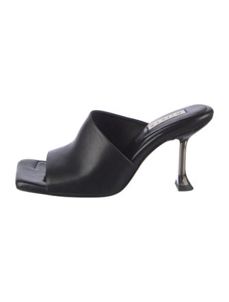 Miista Leather Slides