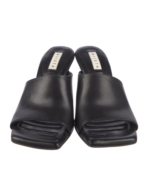 Miista Leather Slides