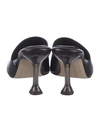 Miista Leather Slides