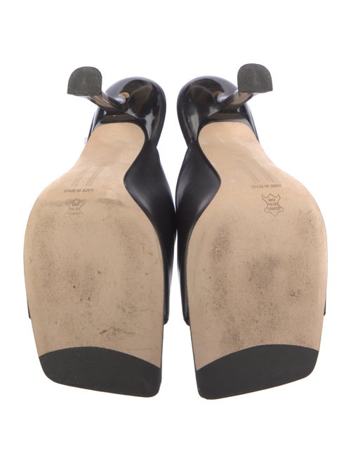 Miista Leather Slides