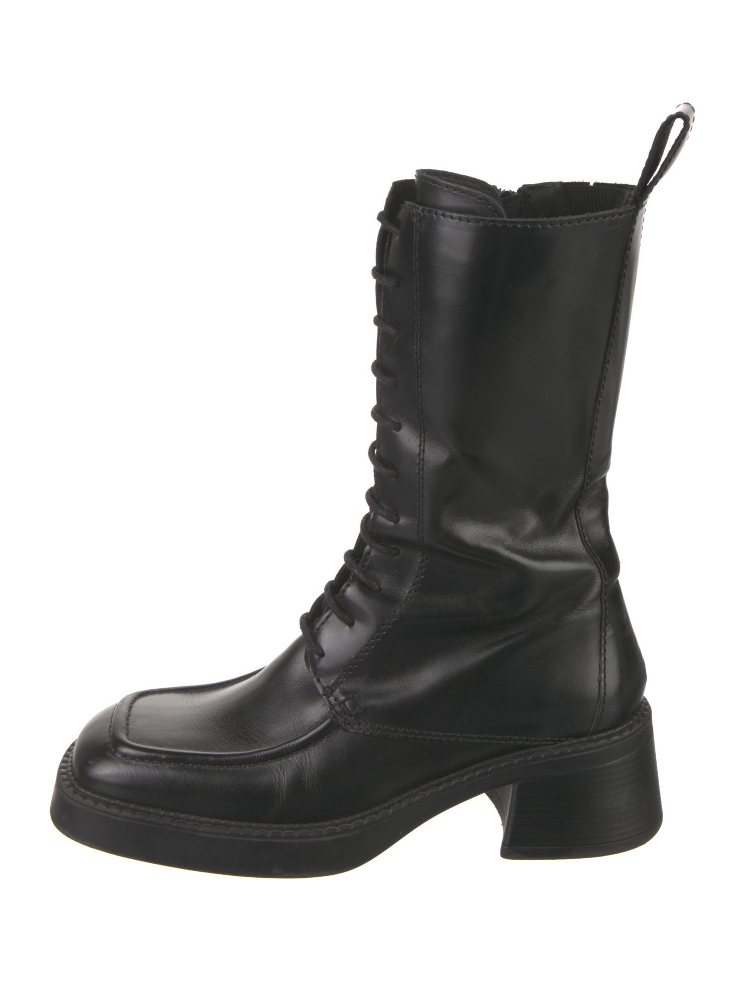 Miista Leather Combat Boots