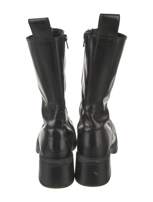 Miista Leather Combat Boots