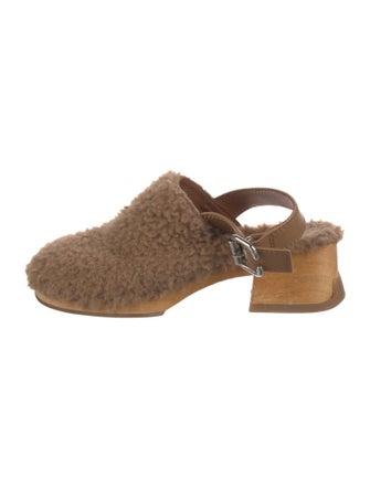 Miista Shearling Mules