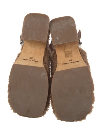 Miista Shearling Mules