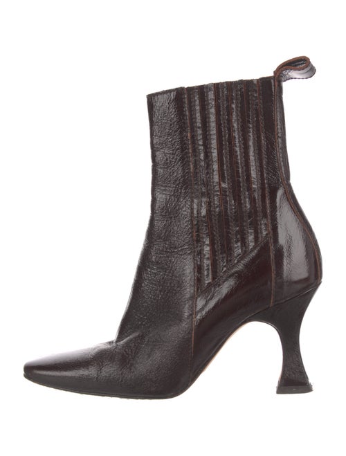 Miista Patent Leather Chelsea Boots