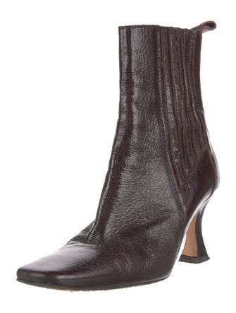 Miista Patent Leather Chelsea Boots
