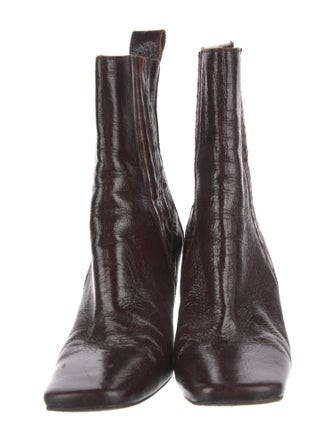 Miista Patent Leather Chelsea Boots