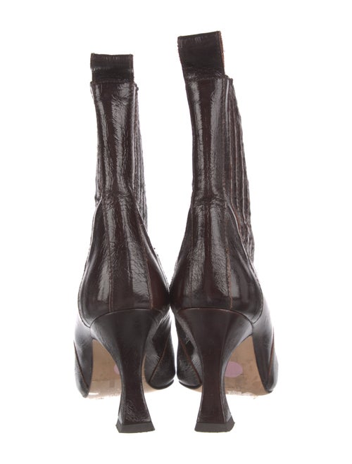 Miista Patent Leather Chelsea Boots