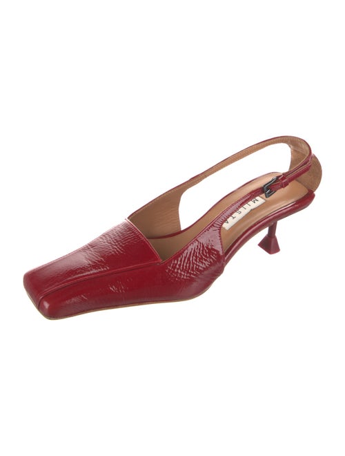 Miista Patent Leather Slingback Pumps