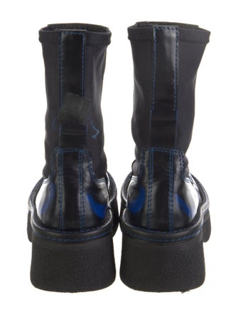 Miista Leather Rain Boots