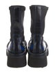 Miista Leather Rain Boots