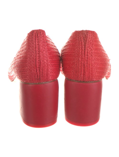 Miista Raffia Pumps