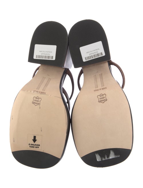 Miista Leather Slides