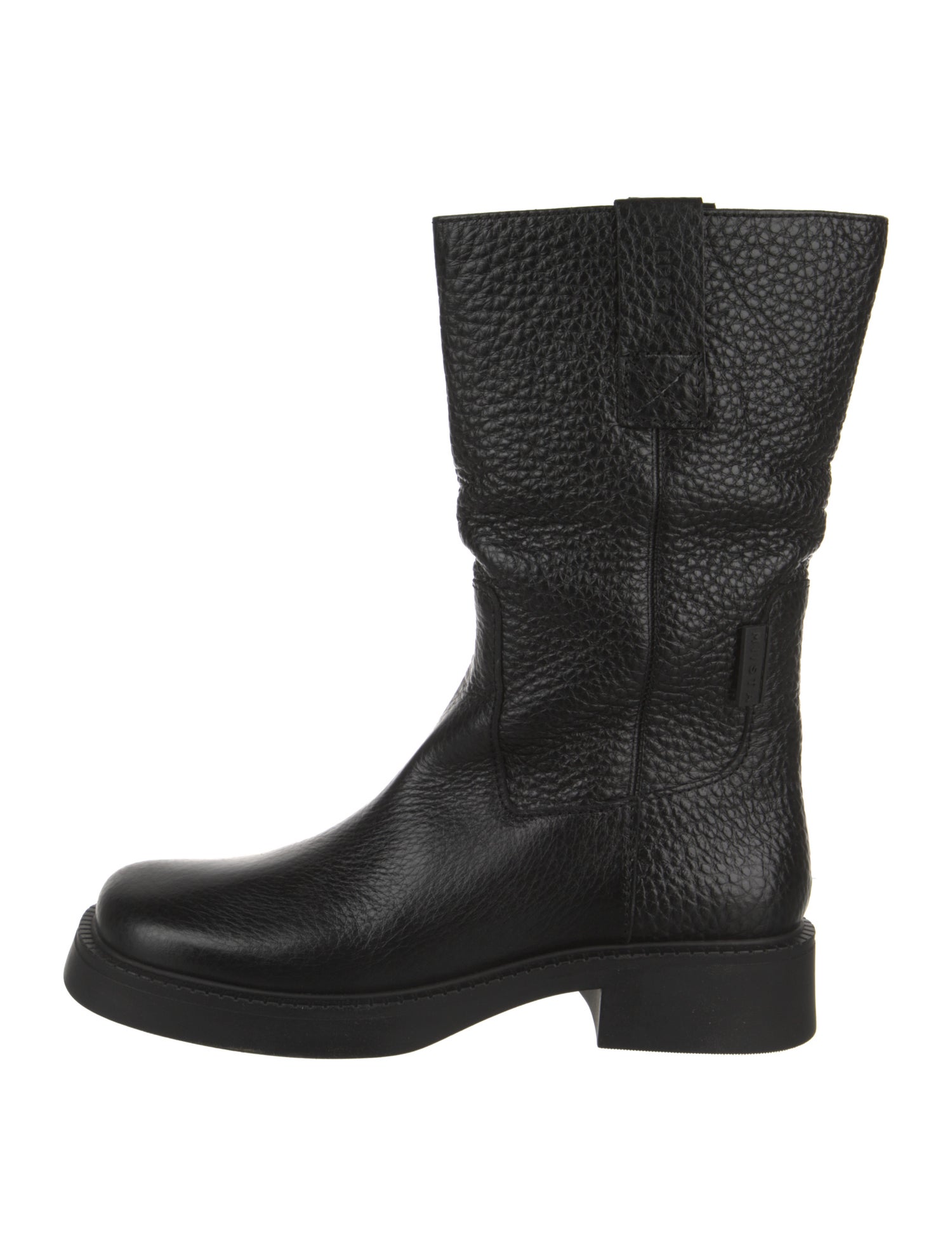 Miista Leather Moto Boots