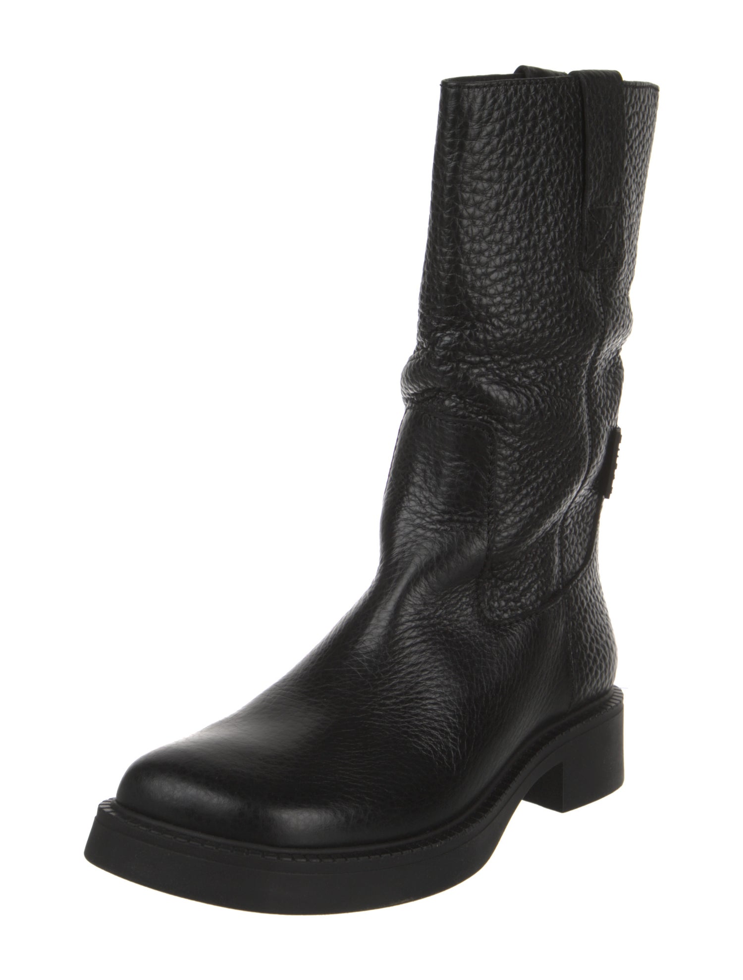 Miista Leather Moto Boots