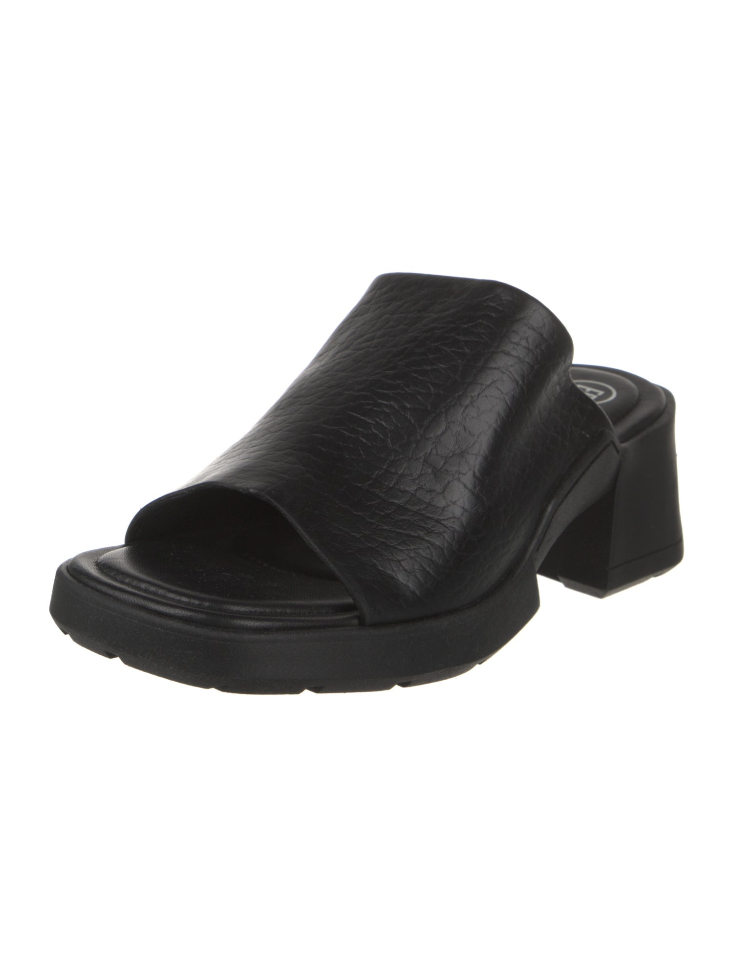 Miista Leather Slides