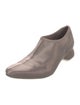 Issey Miyake x United Nude Satin Cutout Accent Loafers