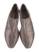 Issey Miyake x United Nude Satin Cutout Accent Loafers