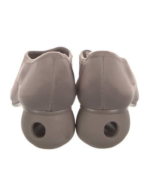 Issey Miyake x United Nude Satin Cutout Accent Loafers