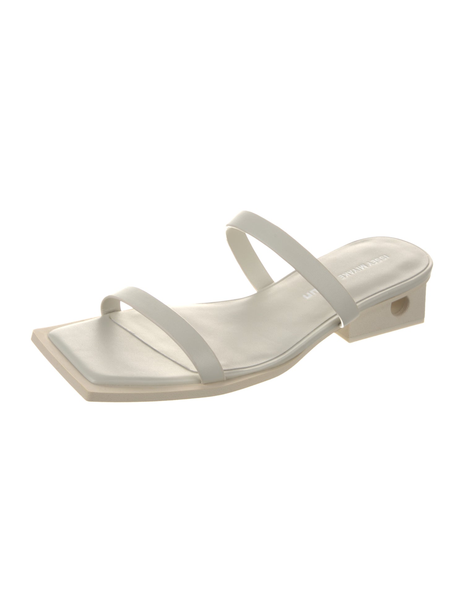 Issey Miyake x United Nude Leather Slides