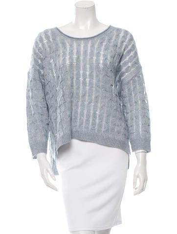 Inhabit Linen Open Knit Sweater w/ Tags