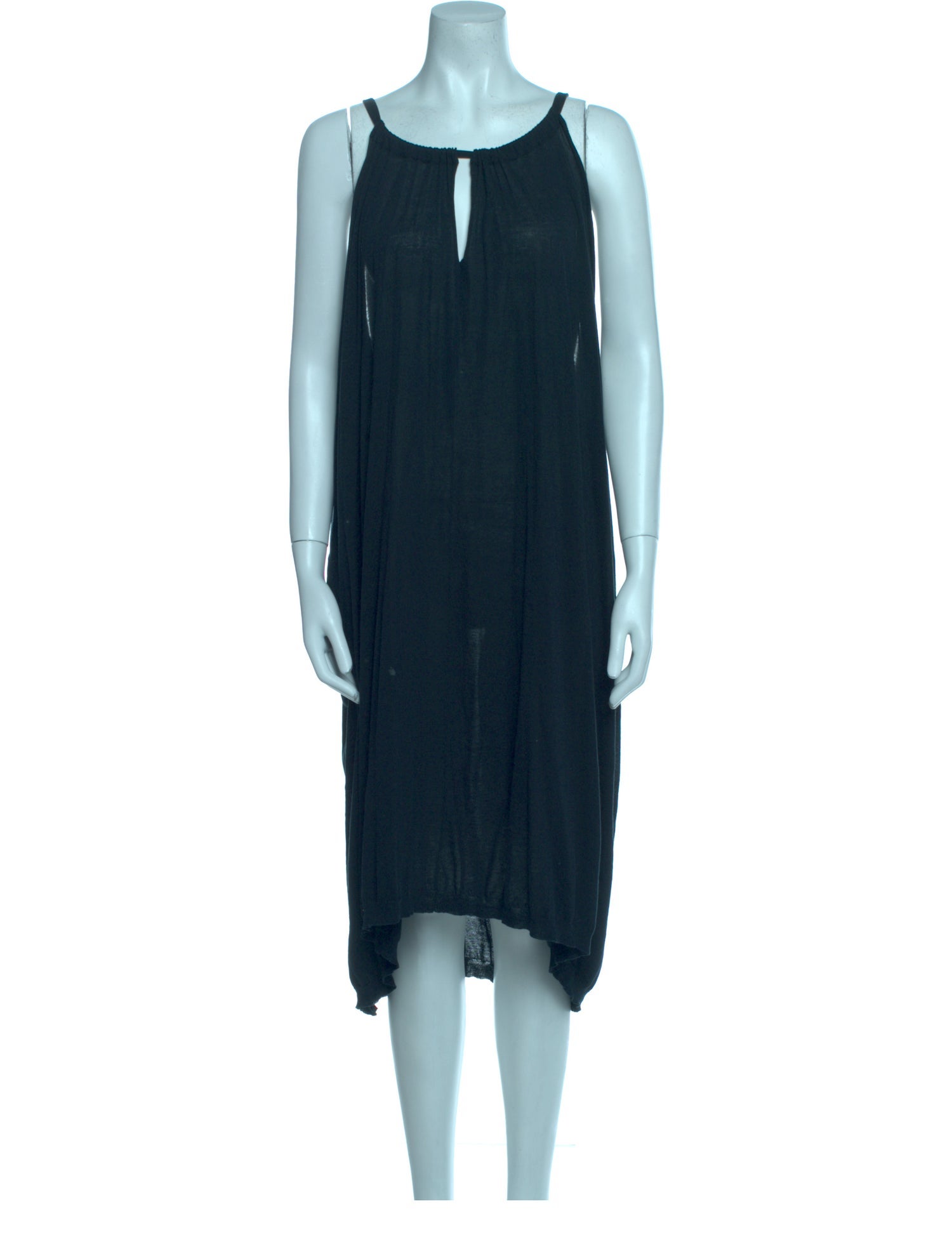 Inhabit Scoop Neck Knee-Length Dress