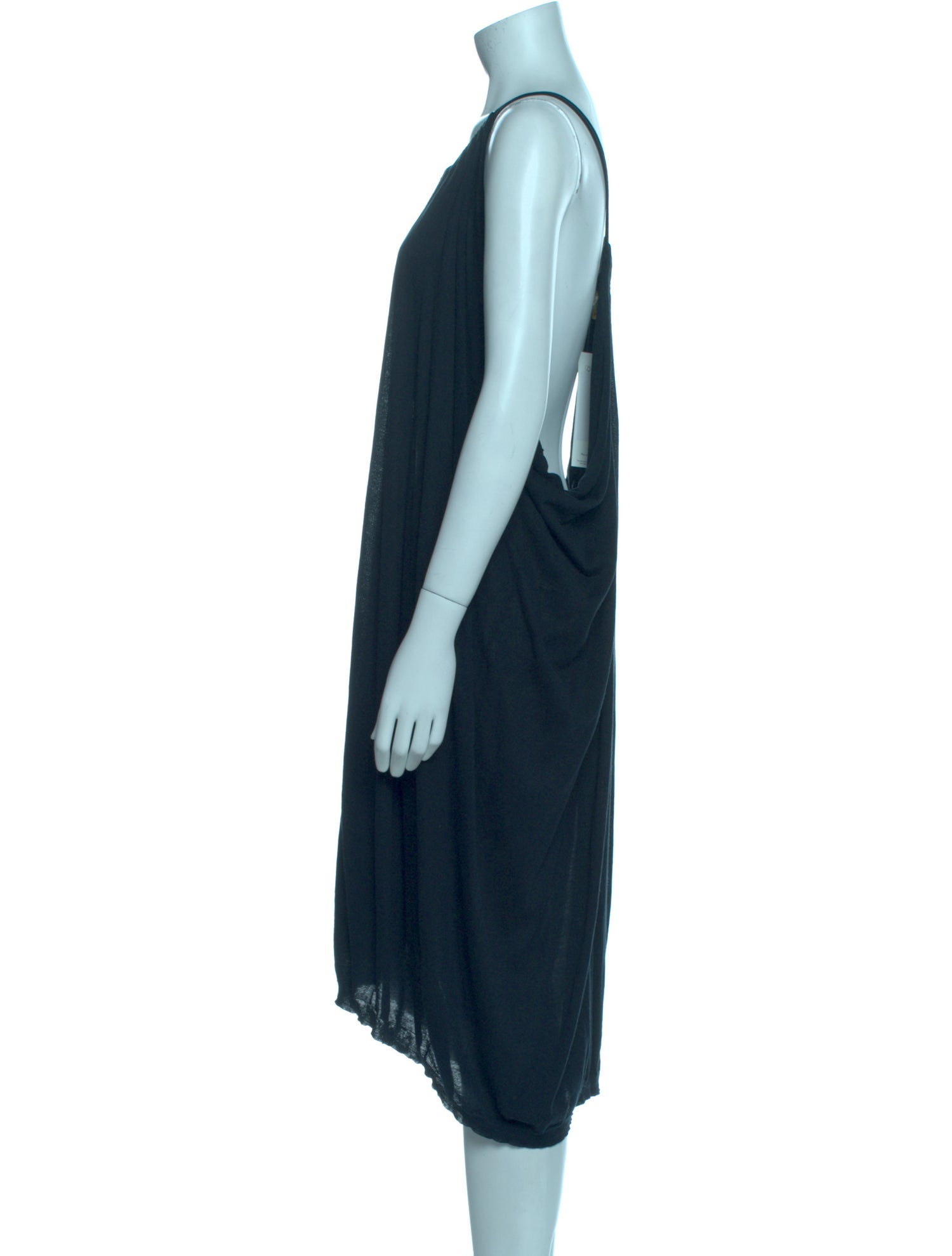 Inhabit Scoop Neck Knee-Length Dress