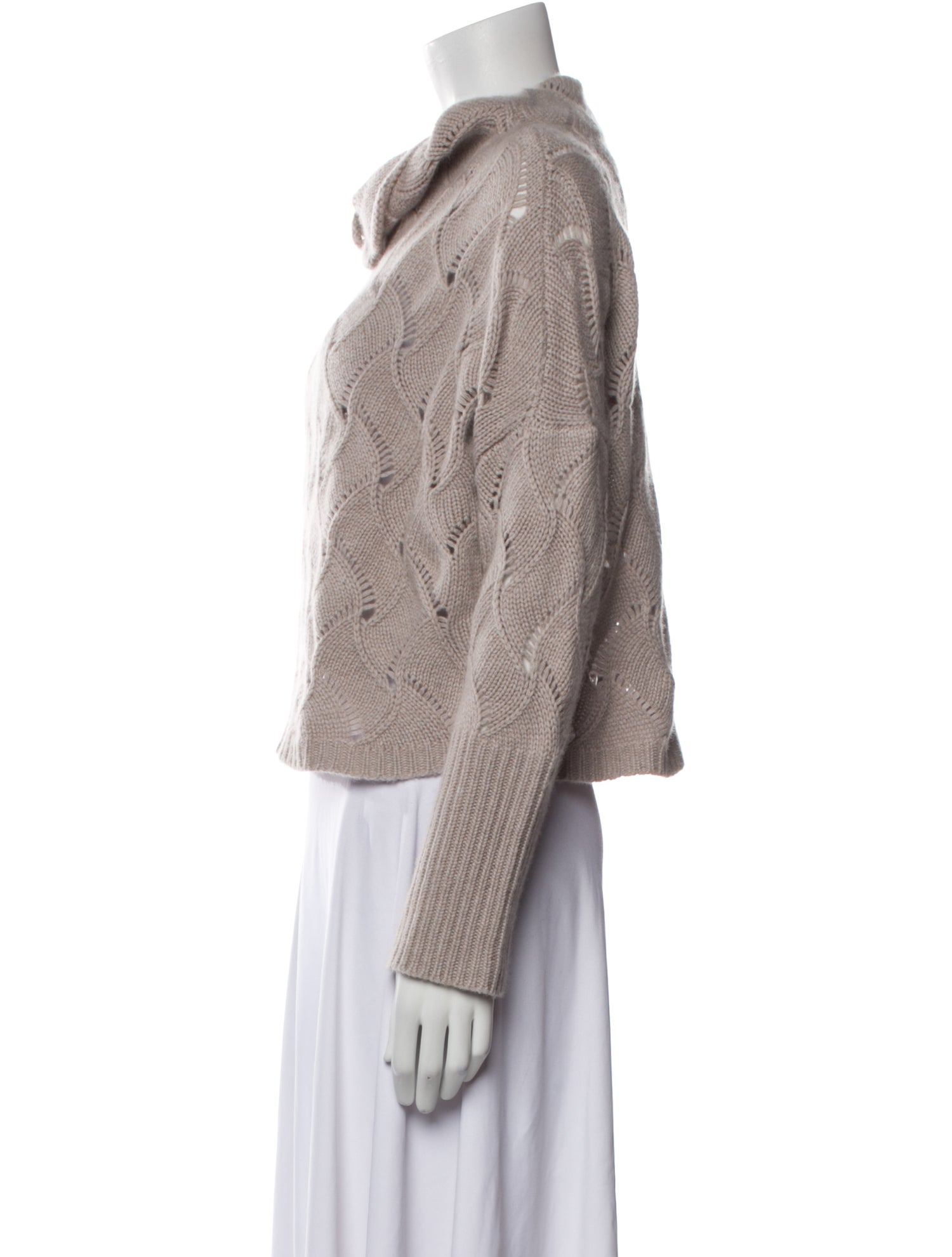 Inhabit Cashmere Cowl Neck Sweater