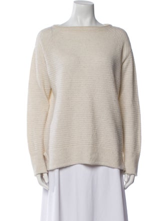 Inhabit Cashmere Bateau Neckline Sweater
