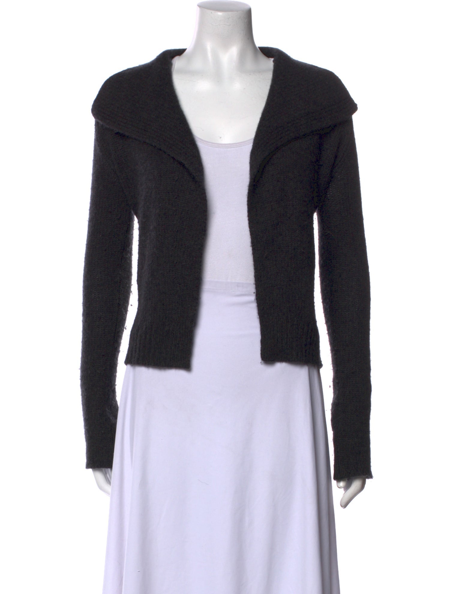 Inhabit Cashmere Open Front Sweater