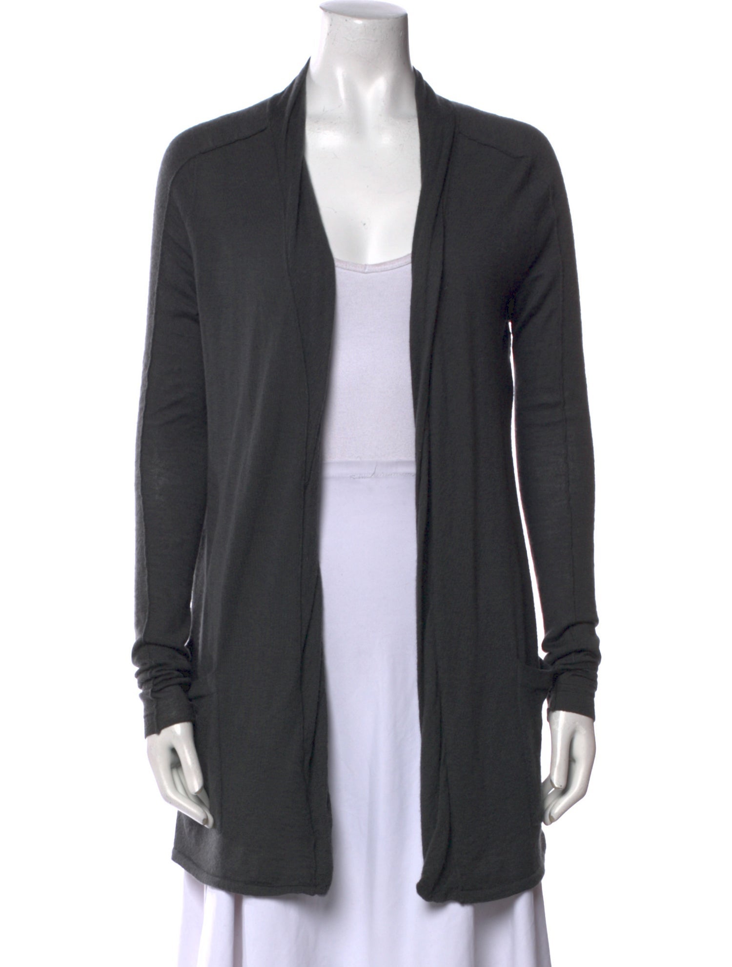 Inhabit Cashmere Open Front Sweater