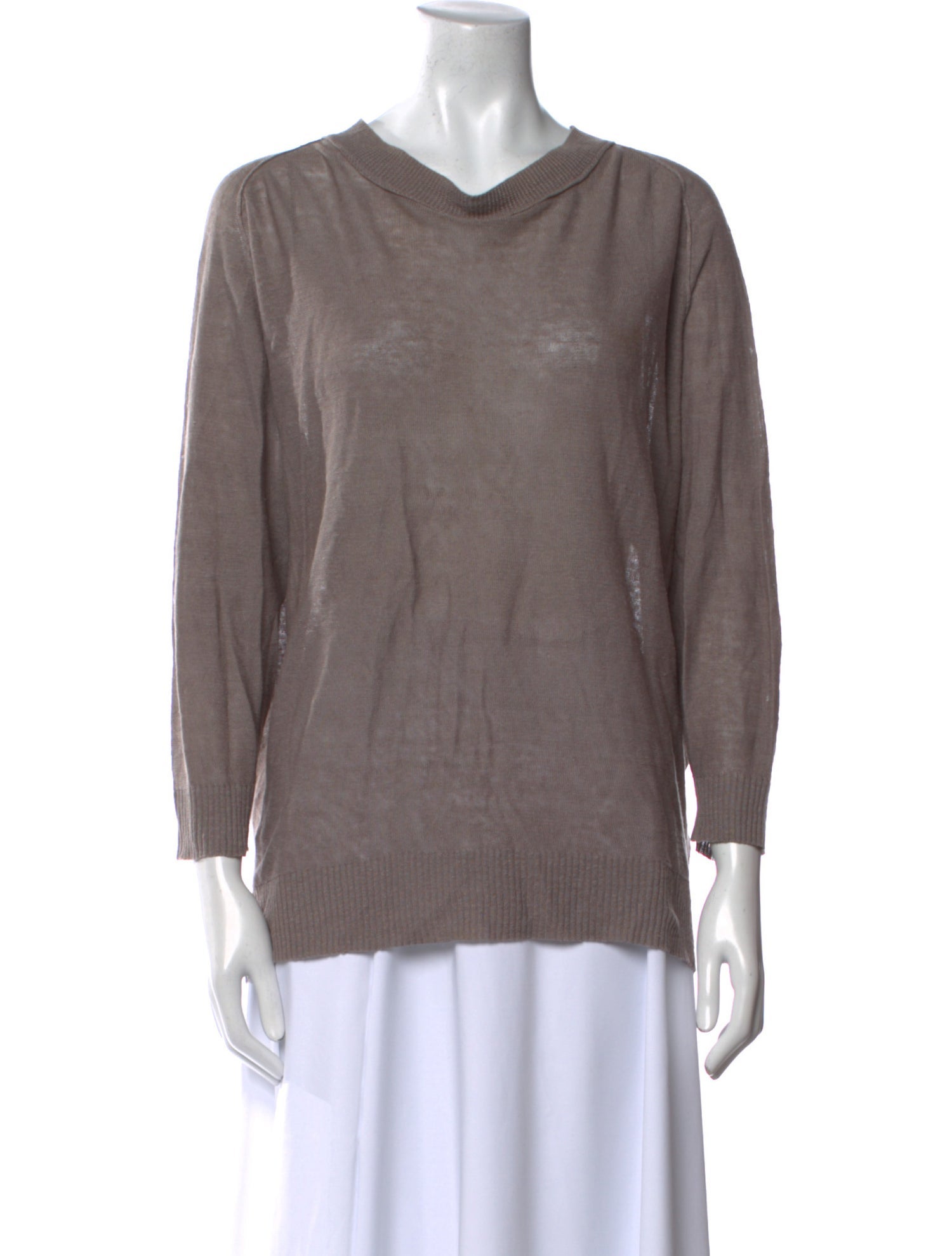 Inhabit Linen V-Neck Sweater