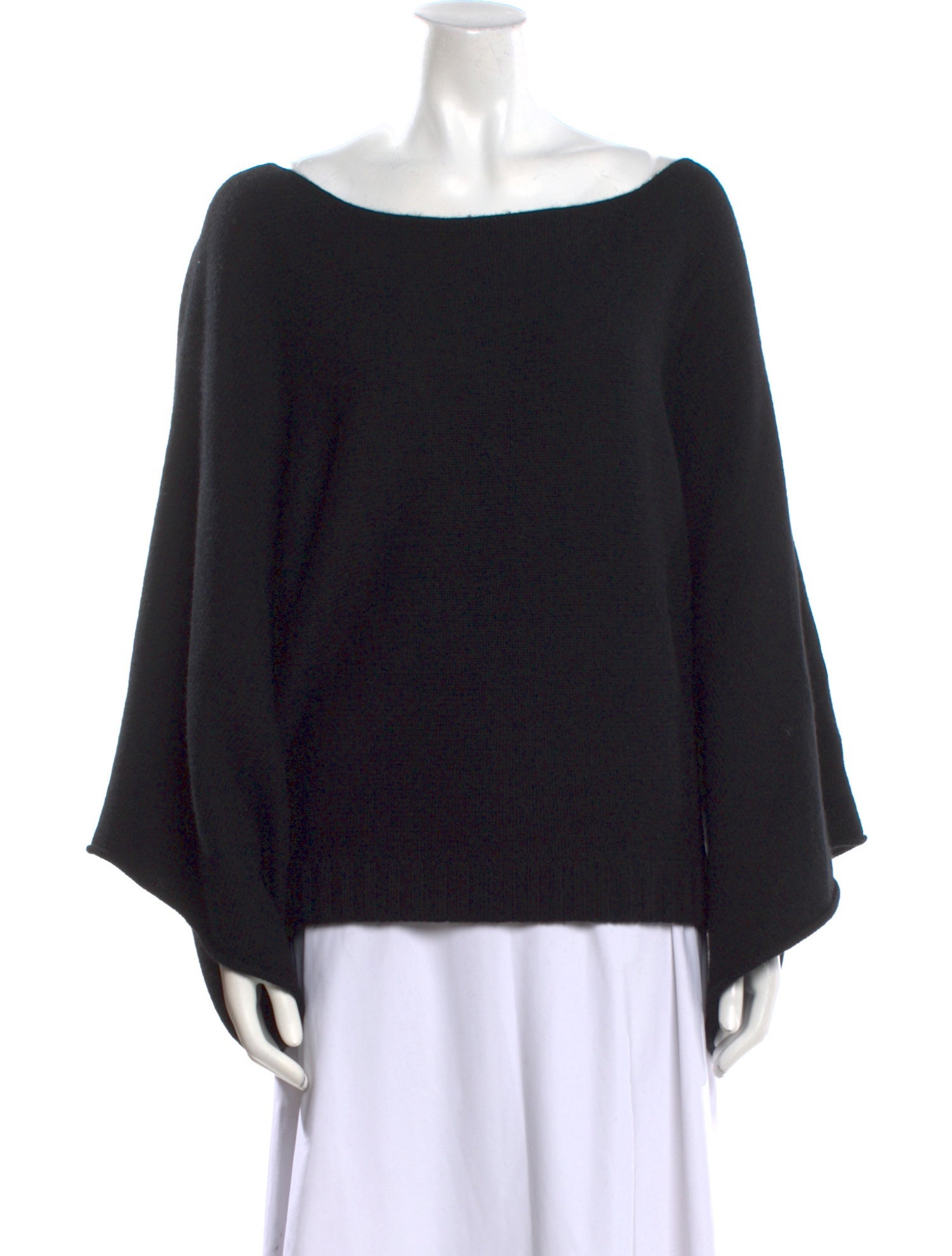 Inhabit Cashmere Bateau Neckline Sweater