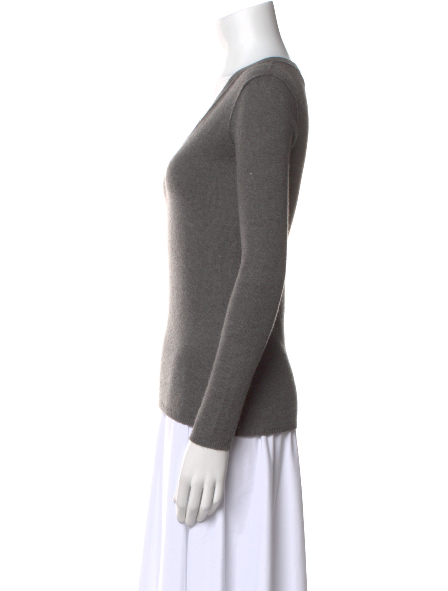 Inhabit Cashmere V-Neck Sweater